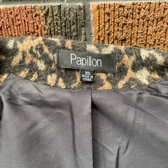 Never Worn ✨ Leopard Papillion Jacket - Picture 4 of 4